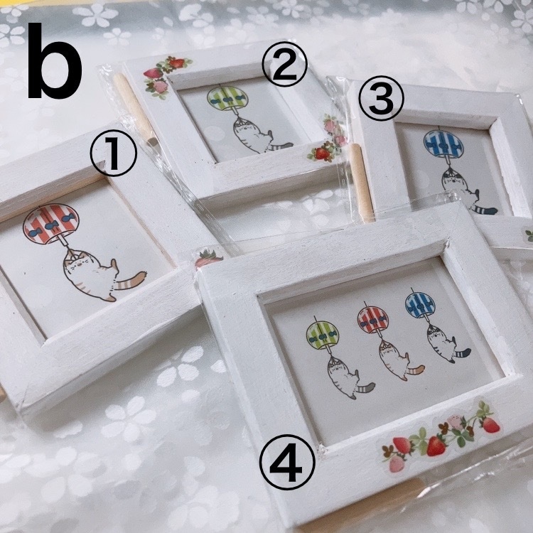 ミニ額ねこちゃん