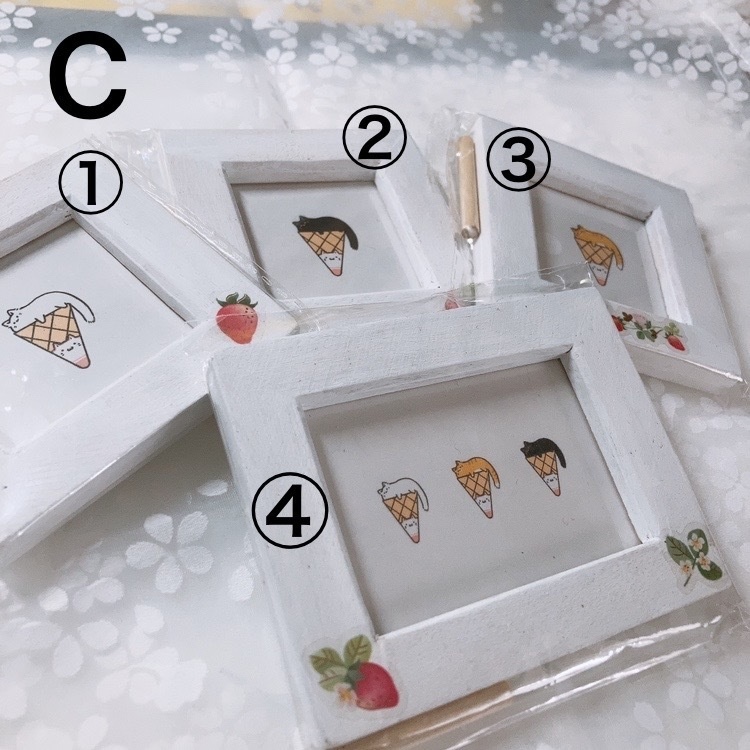 ミニ額ねこちゃん