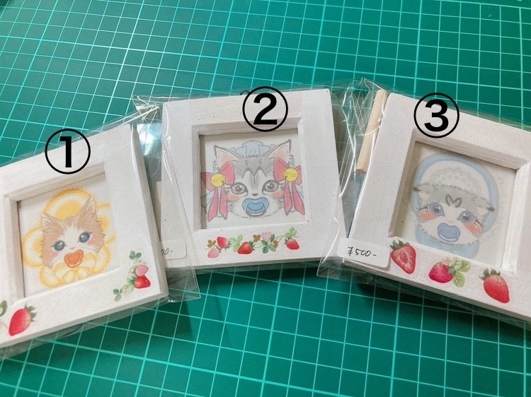 ミニ額ねこちゃん