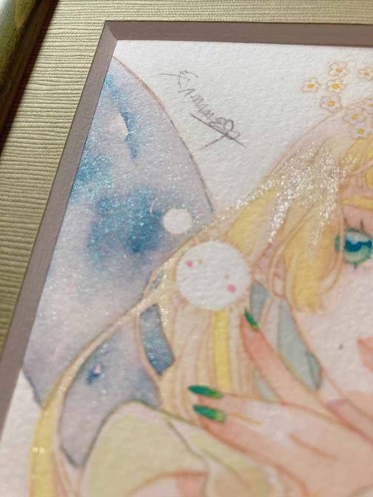 【透明水彩原画】ふあふあとフェアリー