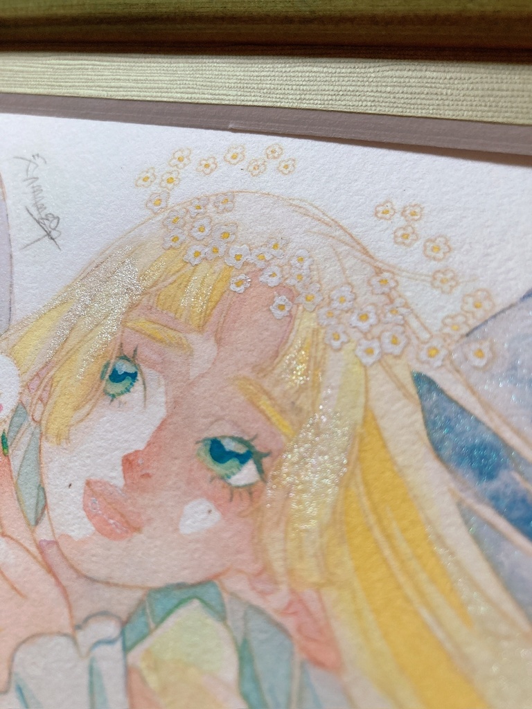 【透明水彩原画】ふあふあとフェアリー