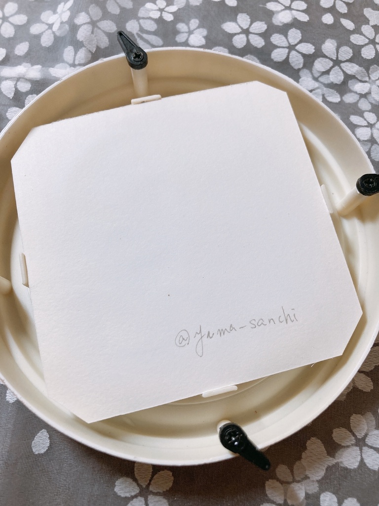 【透明水彩原画】幸福とは 白