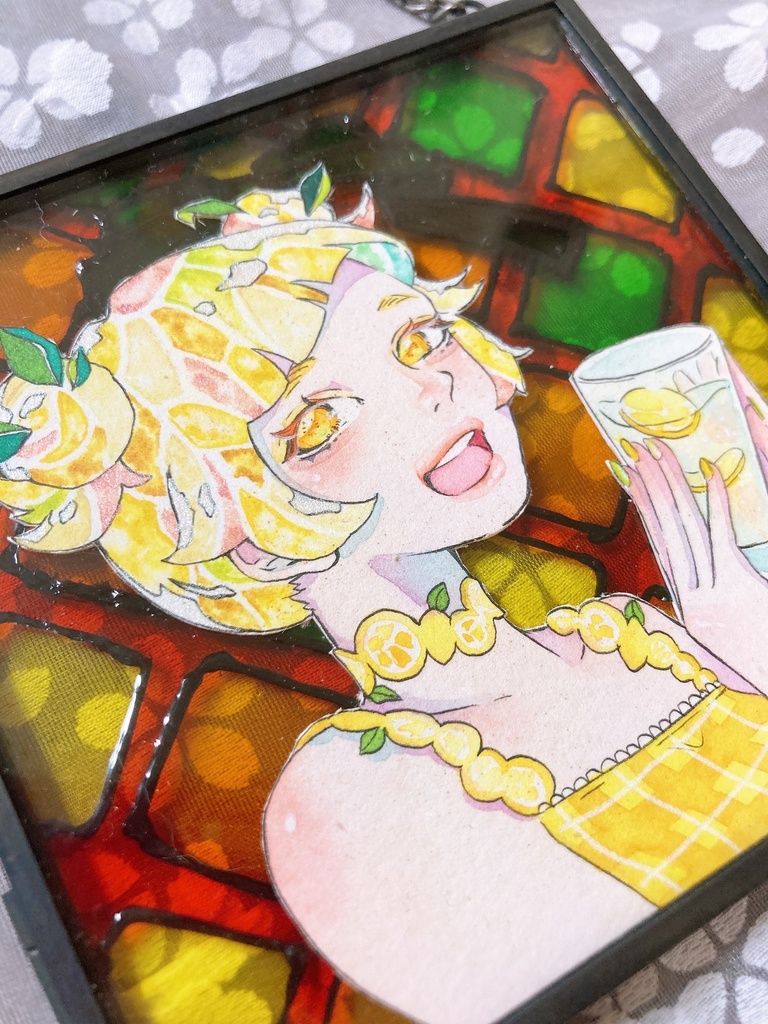 【ステンドグラス】れもんすかっしゅ🍋🫧