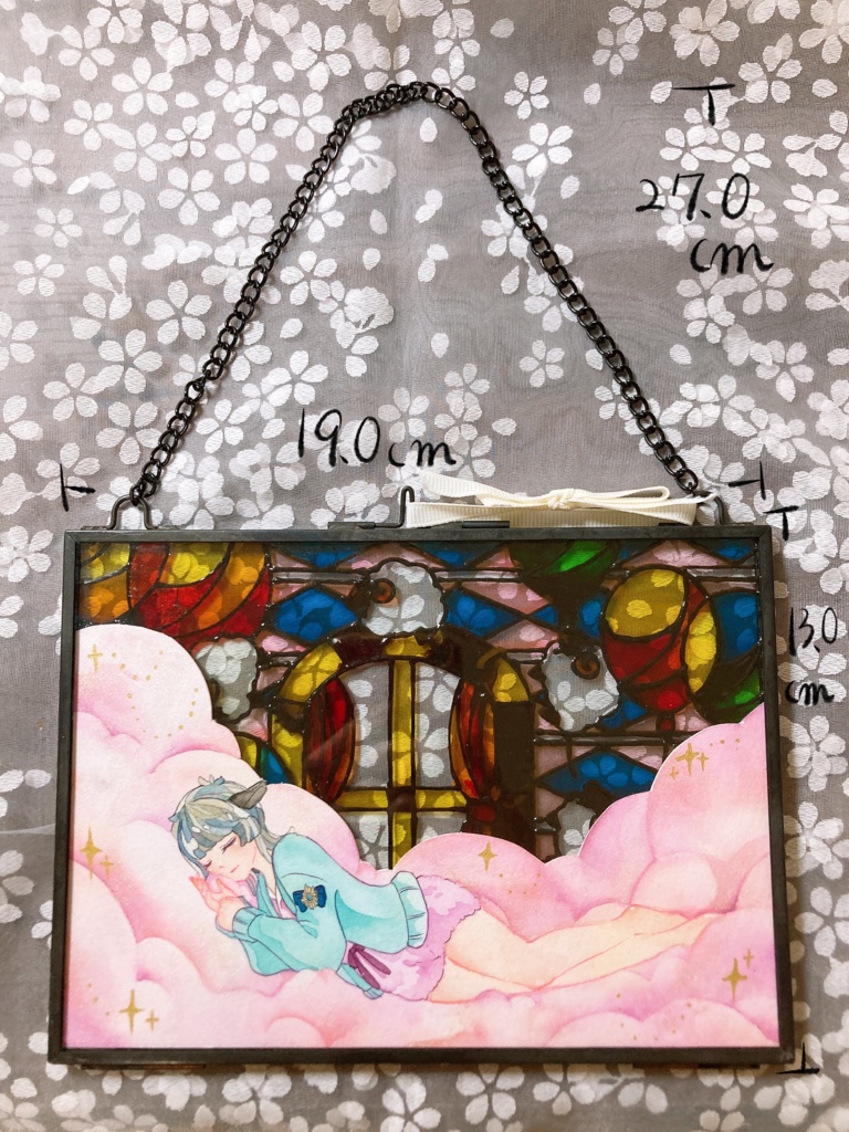 【ステンドグラス】sheep sheep sheep...🐑