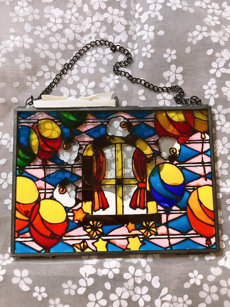 【ステンドグラス】sheep sheep sheep...🐑