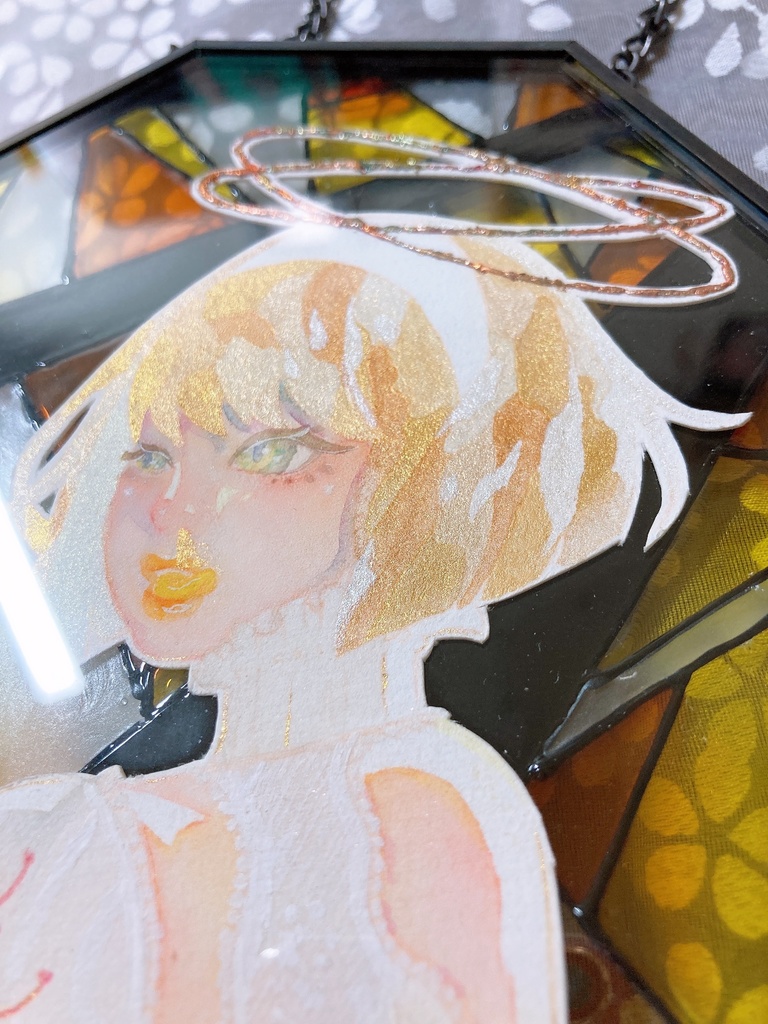 【ステンドグラス】冥土の天使