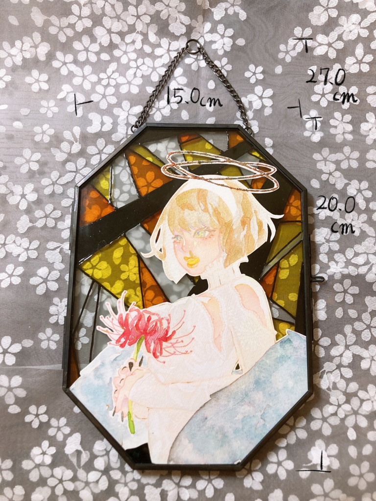 【ステンドグラス】冥土の天使