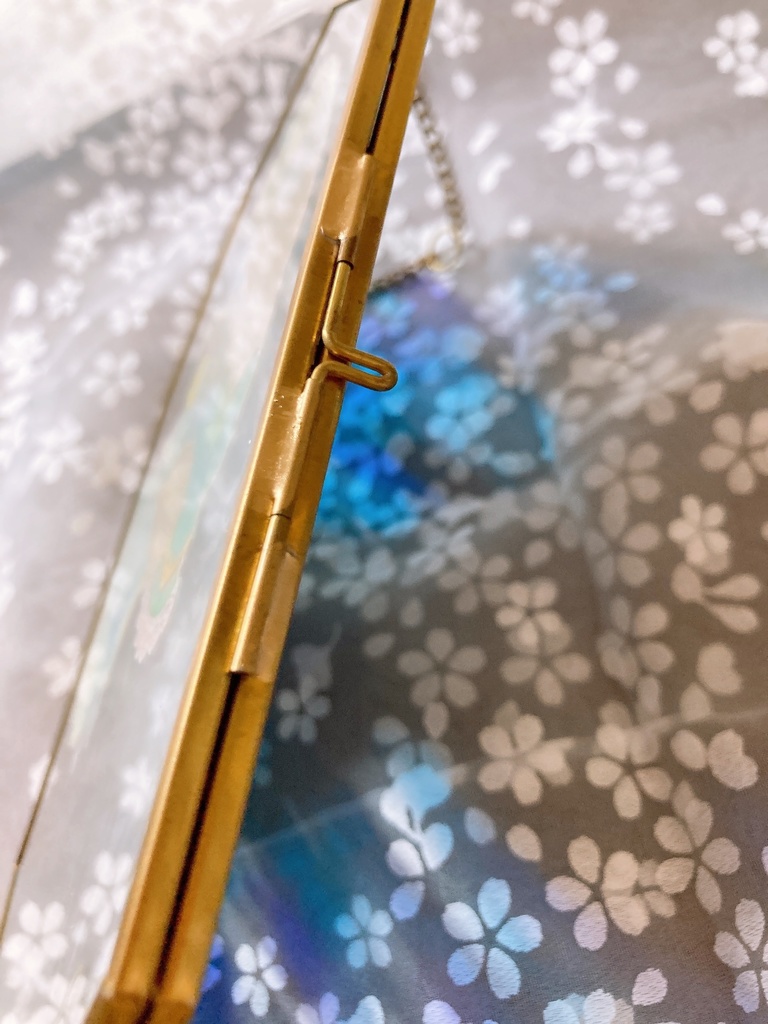 【ステンドグラス】月夜は花