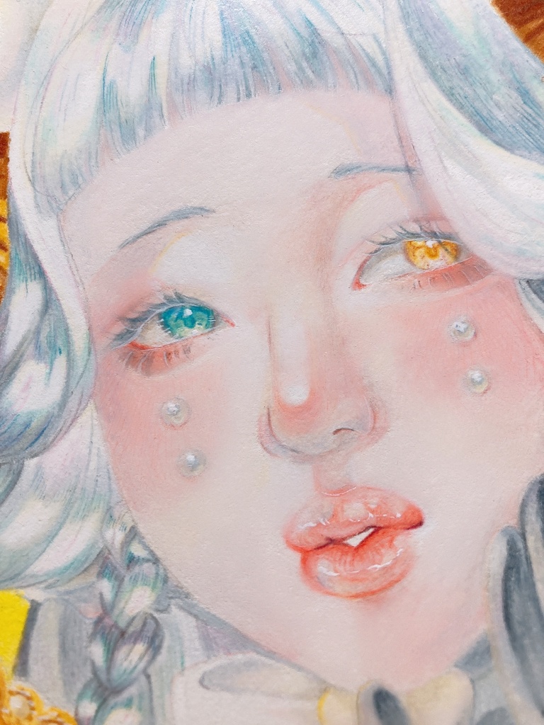 🌟2024 新年絵 白竜ちゃん