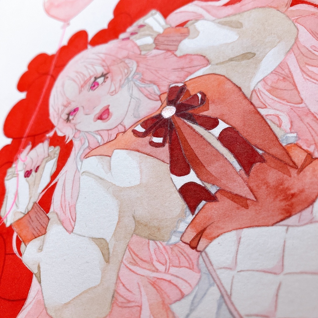 【透明水彩】Love potion💘