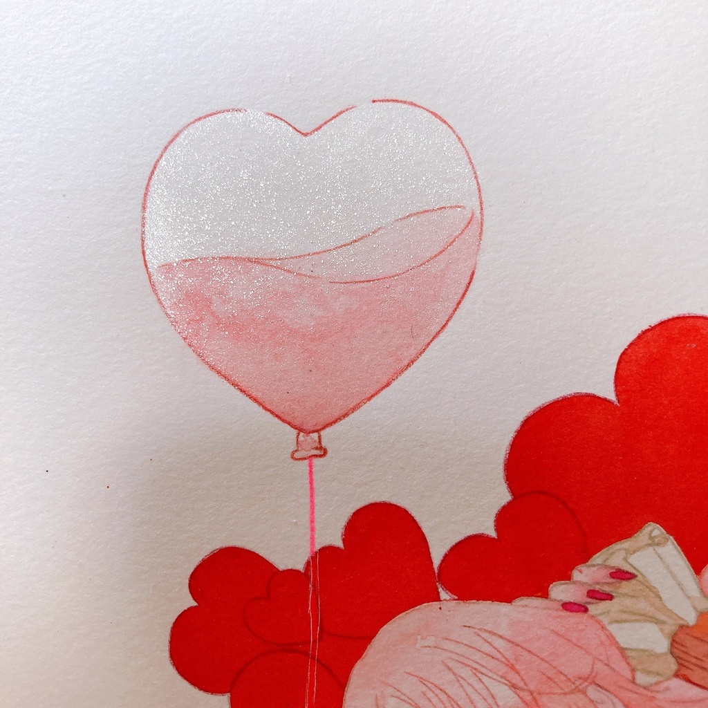 【透明水彩】Love potion💘