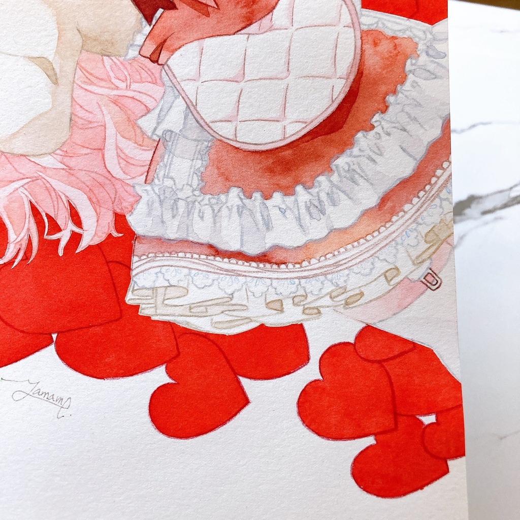 【透明水彩】Love potion💘