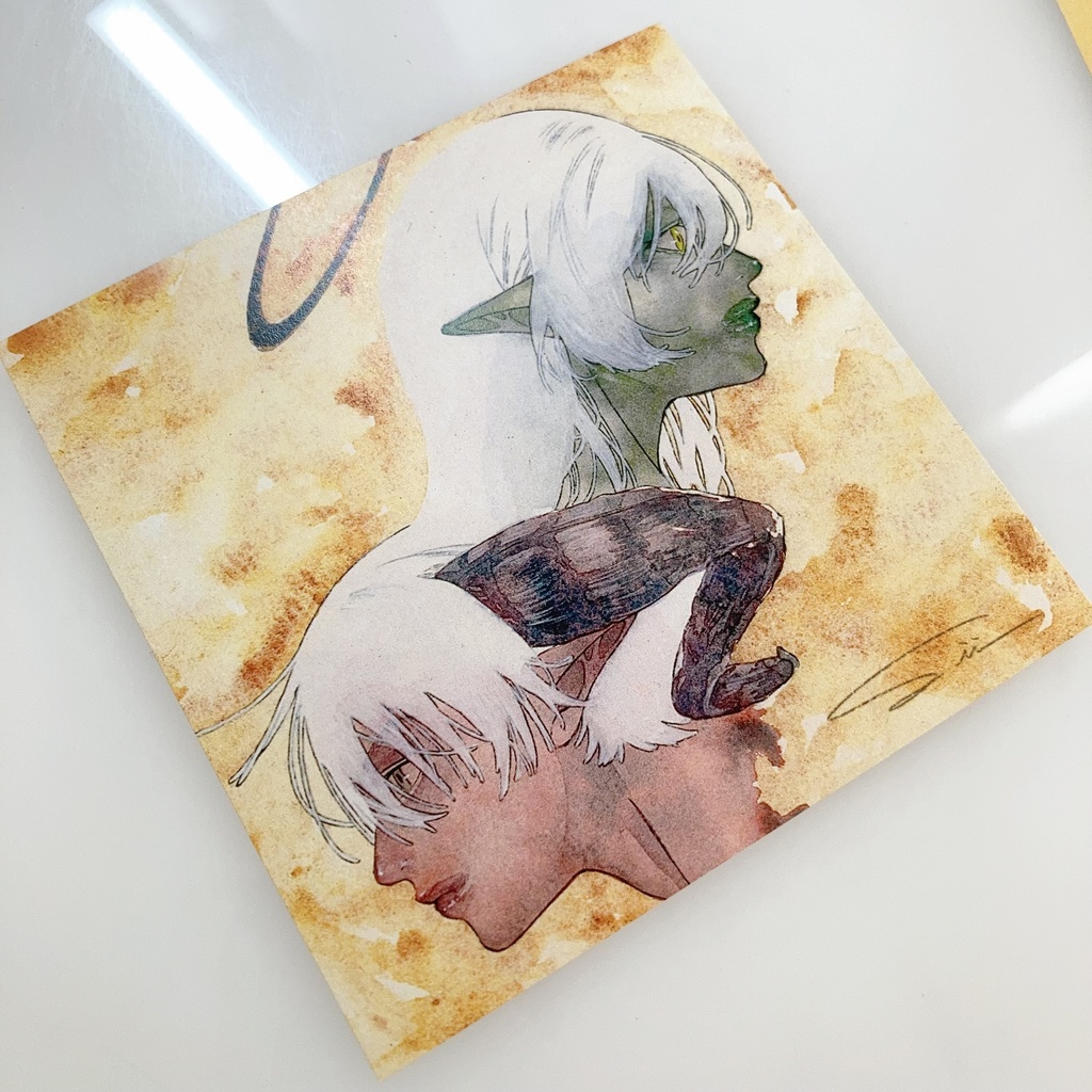 正方形イラストカード