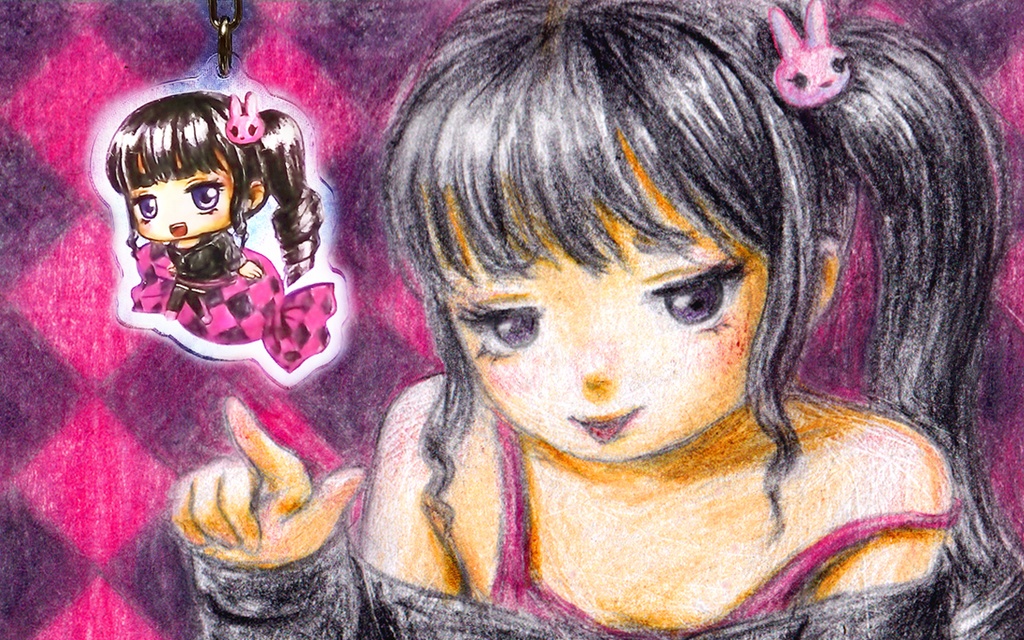 【せんせはアタシのxxx】飴ちゃんアクキー(少女)