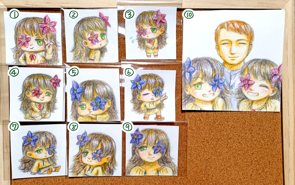 【寄生の園】ミニ原画