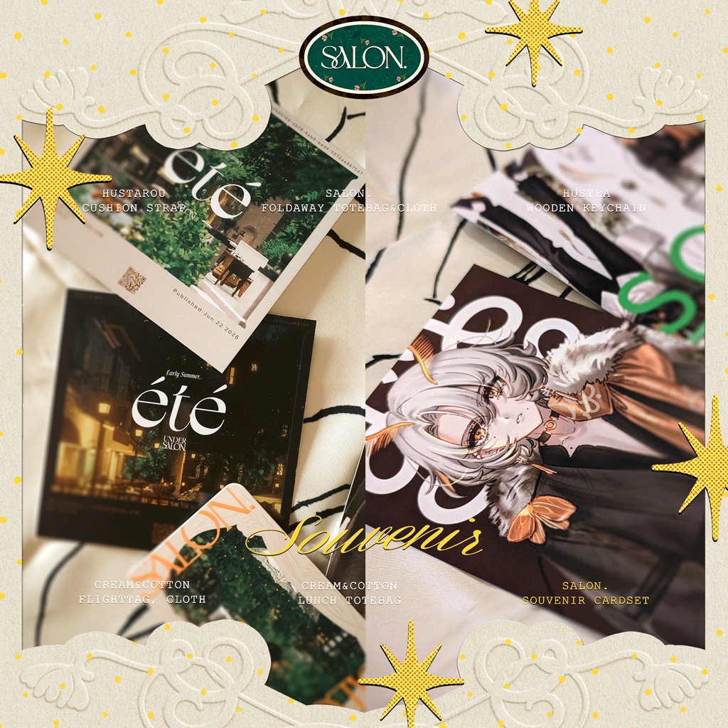 SALON. Souvenir/ リアルグッズ