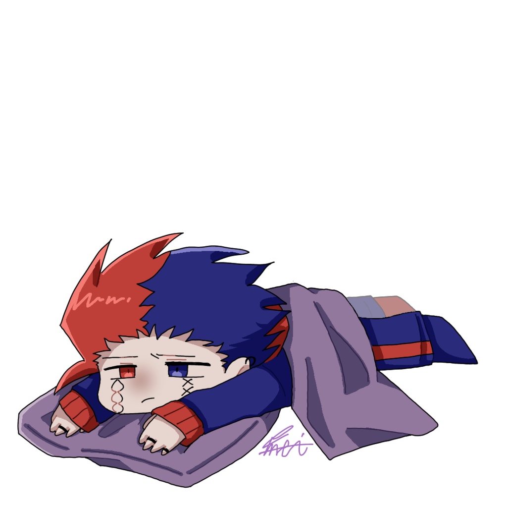 ねころびキーホルダー【裏代理】