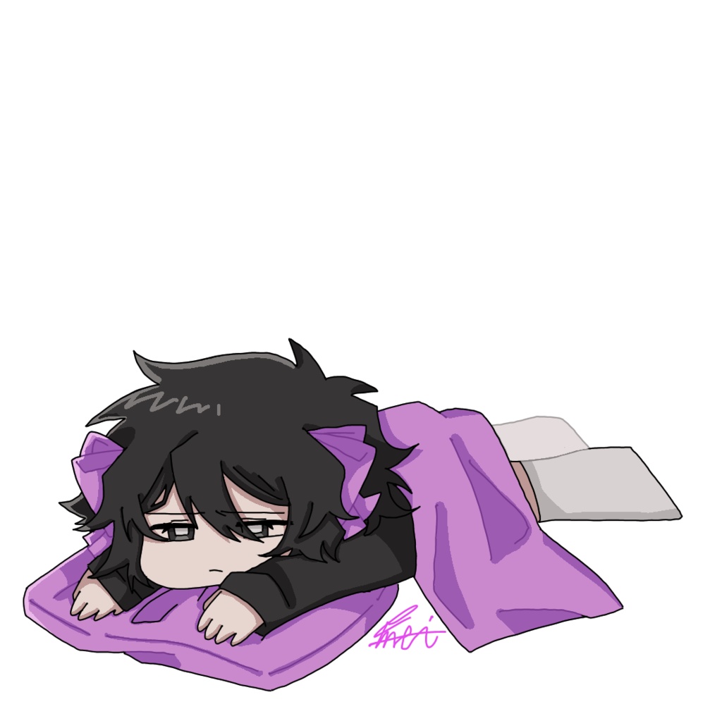 ねころびキーホルダー【七那】