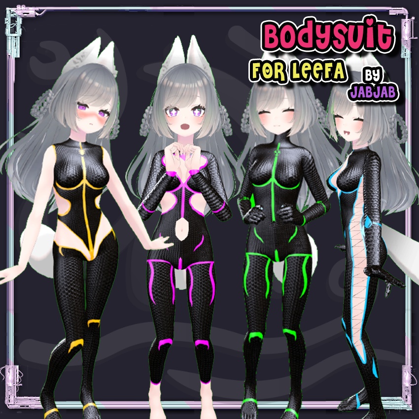 【LEEFAリーファ】❤ Bodysuit Pack ❤
