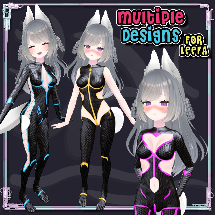 【LEEFAリーファ】❤ Bodysuit Pack ❤