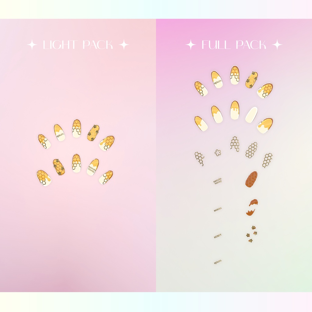 【MANUKA】💛🍯𝑴𝒂𝒏𝒖𝒌𝒂𝒉𝒐𝒏𝒆𝒚𝑵𝒂𝒊𝒍 🍯💛【MA対応】