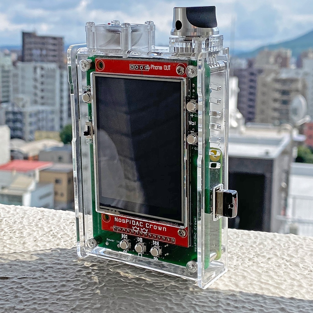 NosPiDAC Crown/Daydream用アクリルケース(終売)