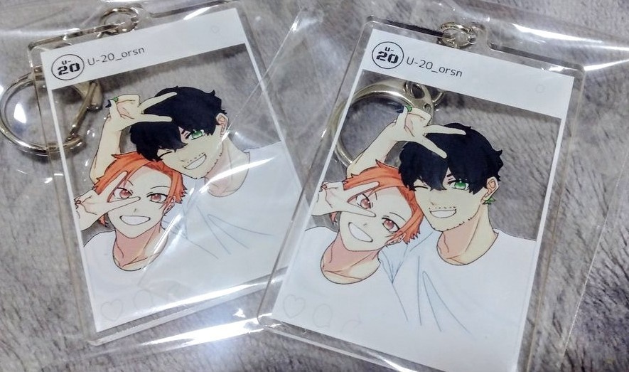 【オリ閃】フォト風アクキー