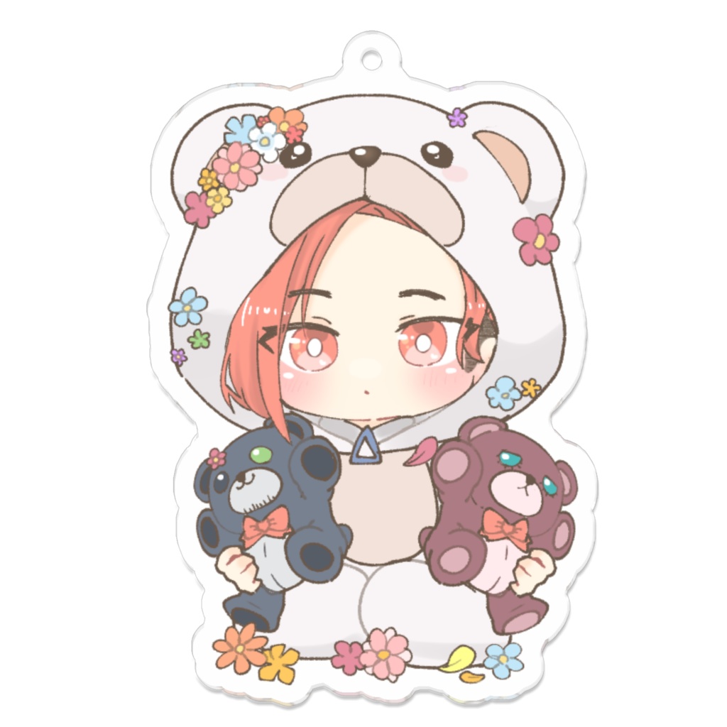 閃堂のくまさんアクキー