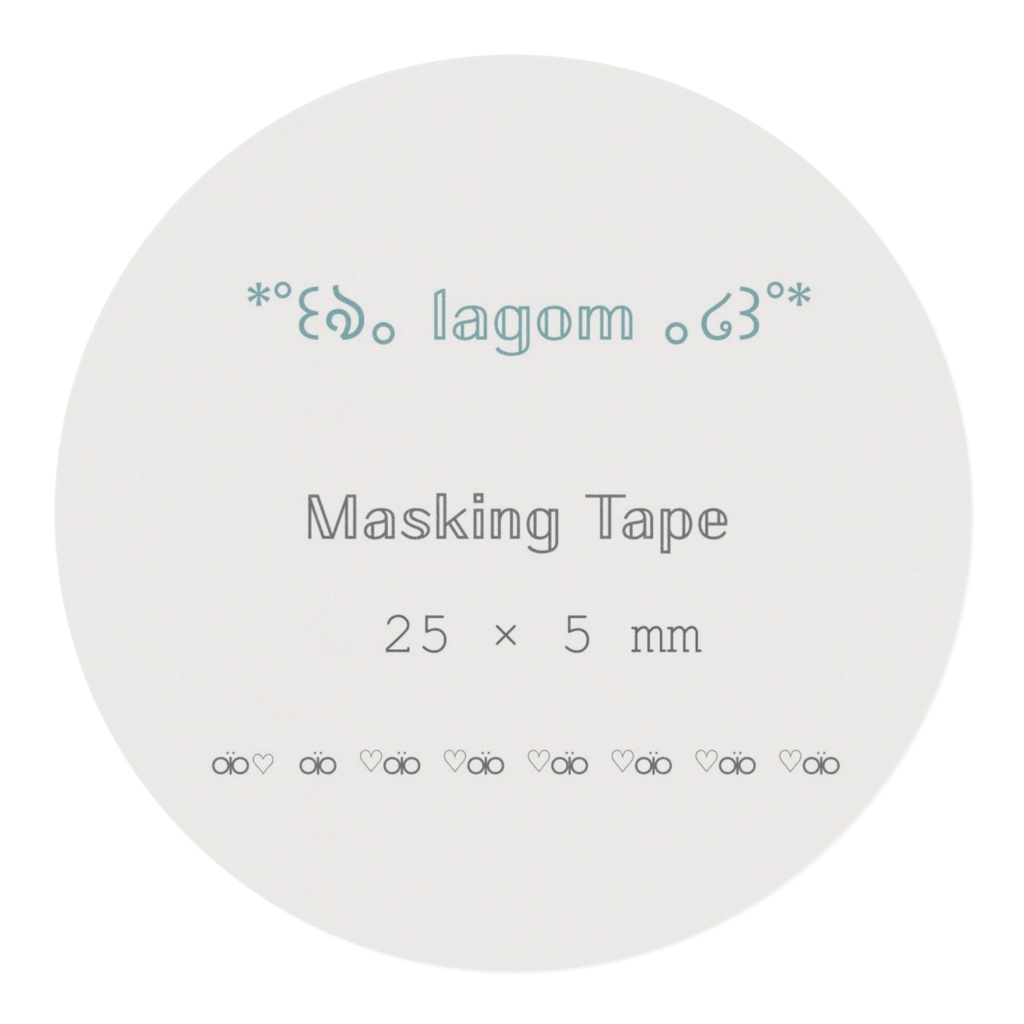 マスキングテープ「yötön yö」