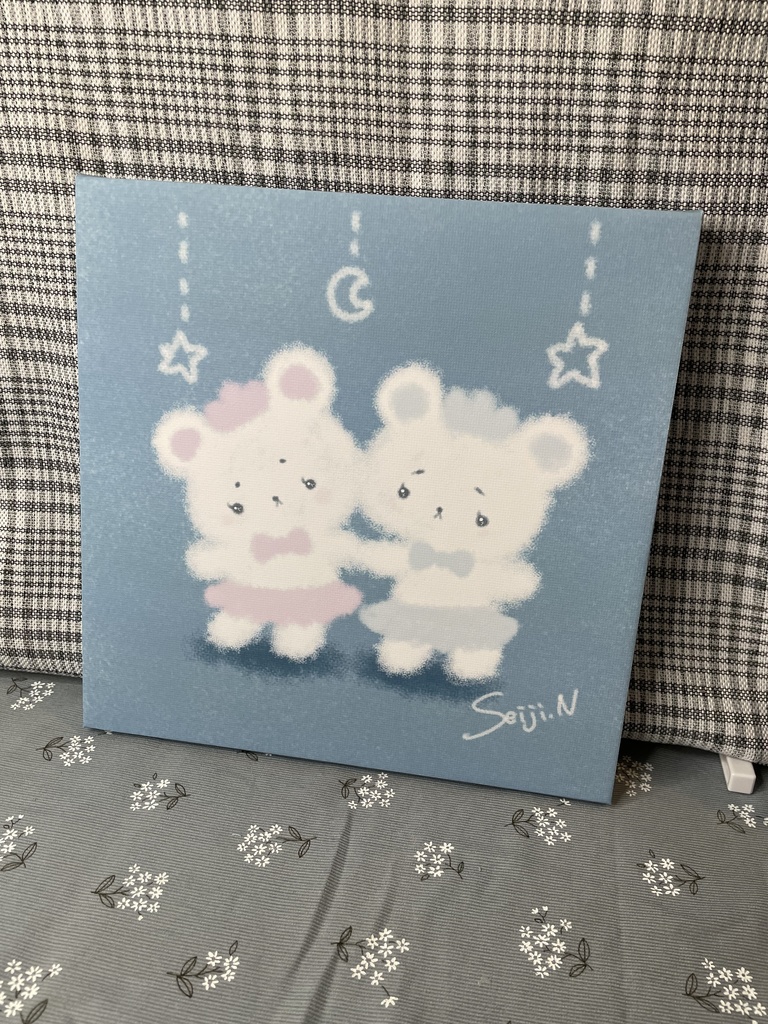 カフェ☆くま　複製キャンバス