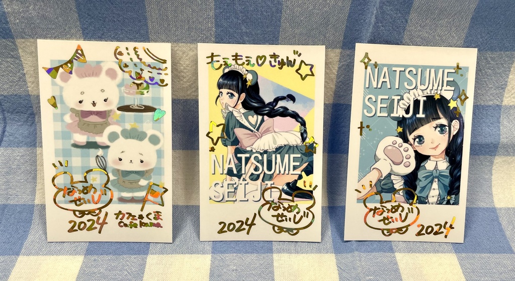 チェキ風カード3種セット
