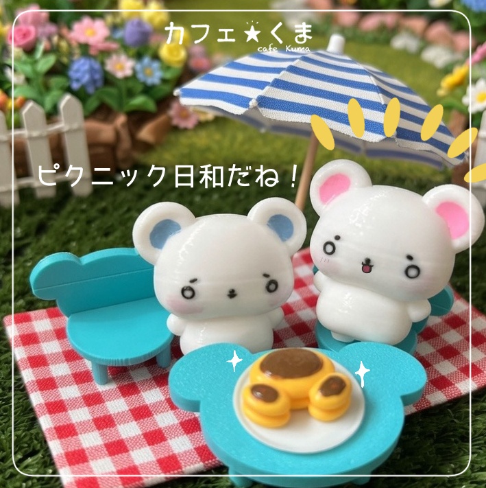 カフェ☆くま ドールハウスシリーズ