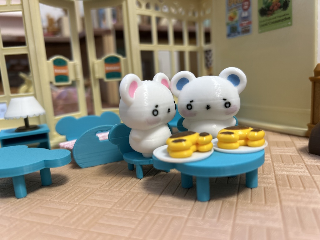 カフェ☆くま ドールハウスシリーズ