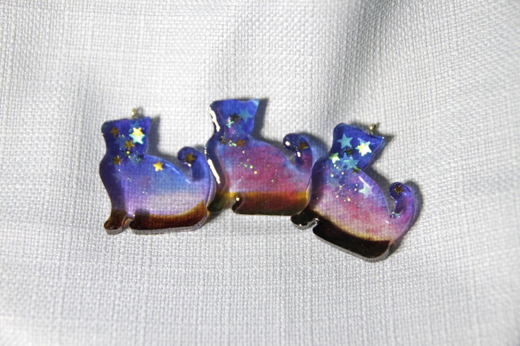 にゃんこ簪【デザインおまかせ】