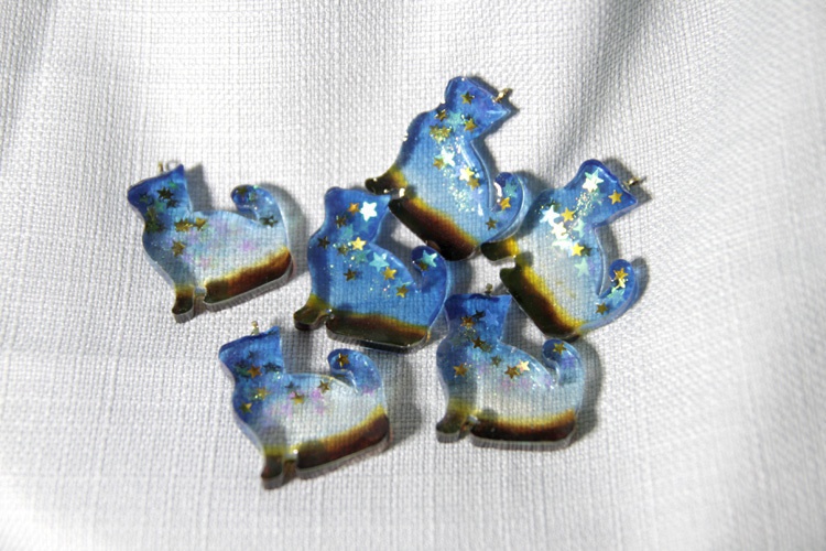 にゃんこ簪【デザインおまかせ】