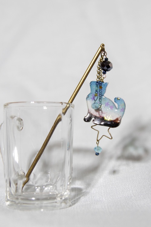 にゃんこ簪【デザインおまかせ】