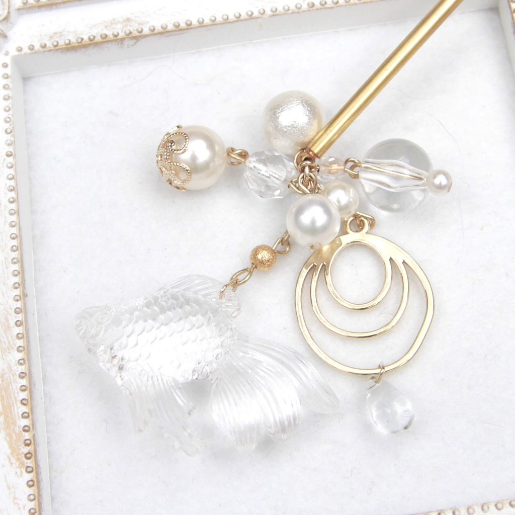 金魚のかんざし