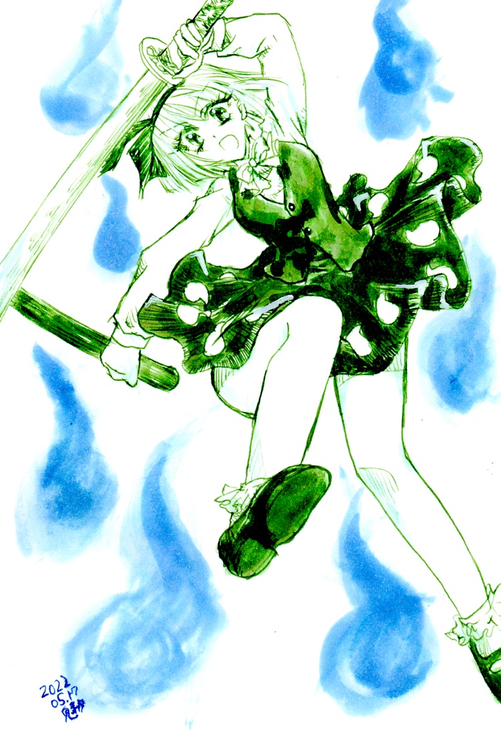 【東方】ポストカード原画