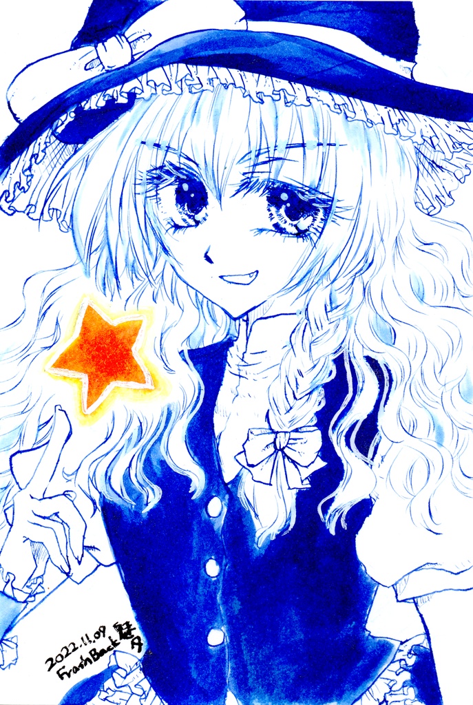 【東方】ポストカード原画