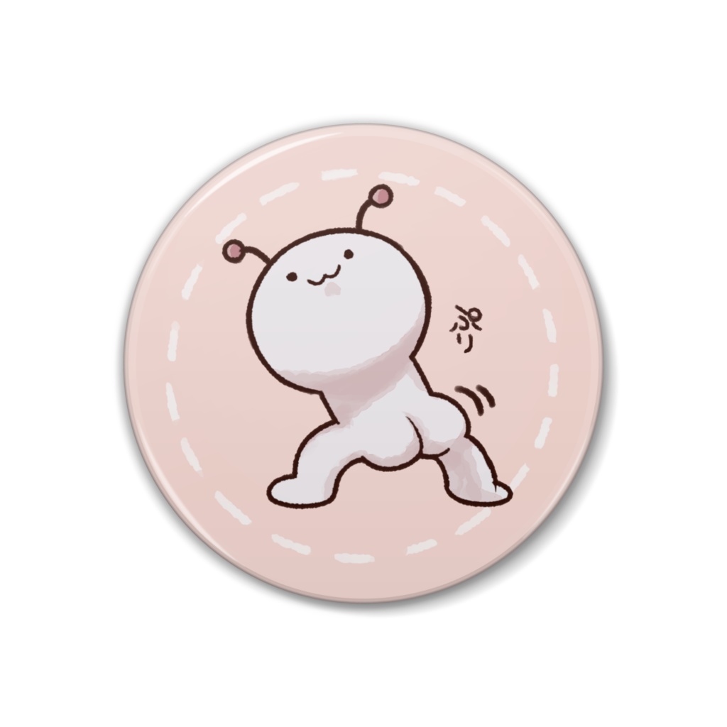 ぷり缶バッジ(全3種)