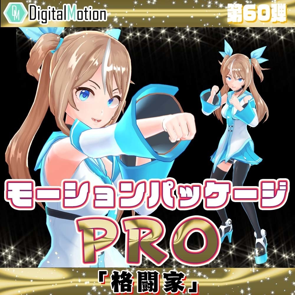 モーションパッケージPro第60弾 ”格闘家”