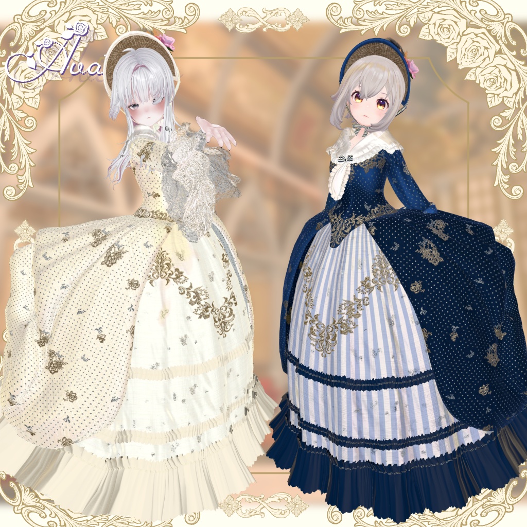 ✨販売記念セール✨【9アバター対応】PolonaiseDress