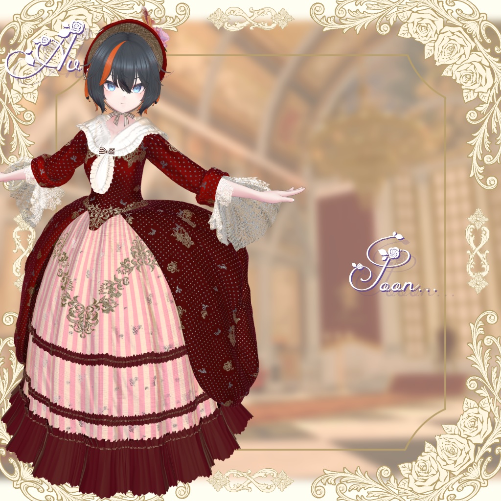 ✨販売記念セール✨【9アバター対応】PolonaiseDress