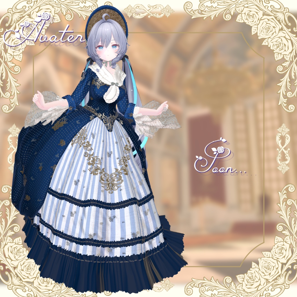 【Ramune対応追加セール】【11アバター対応】PolonaiseDress