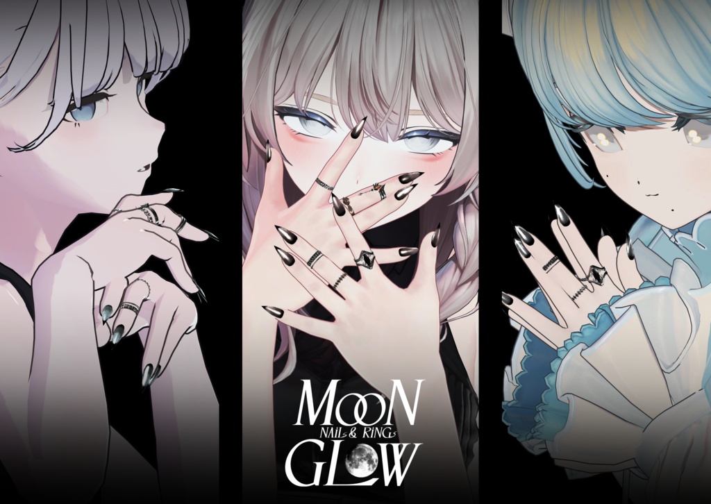 ✦Moonglow Nails&Rings✦ 【23アバター対応】