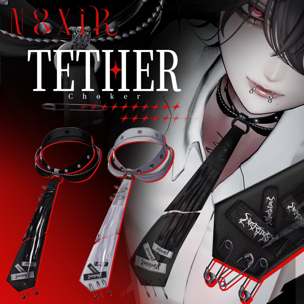 ✦TETHER CHOKER✦　8/17の #NEROOST で無料で入手可能