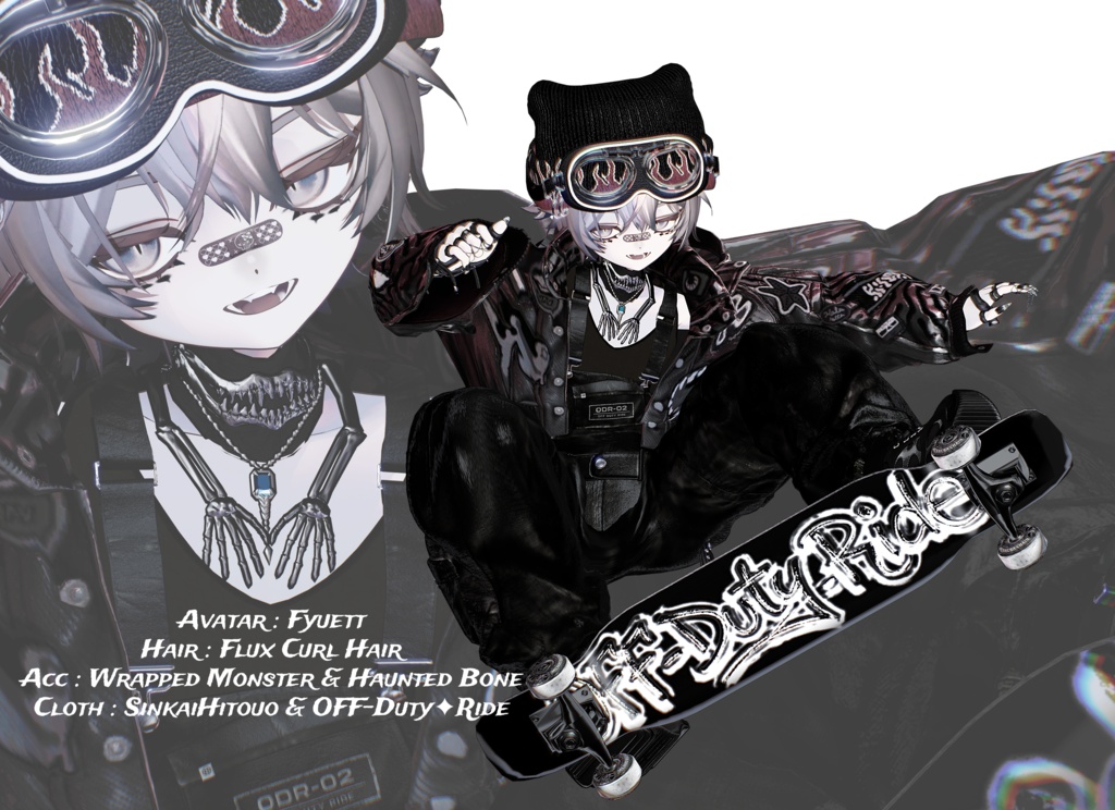 ✦ Haunted Bone ✦ 【16アバター対応】