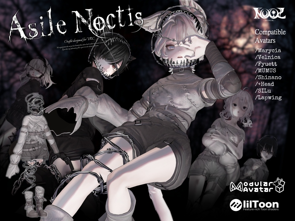 ✦ Asile Noctis✦ 【8アバター対応】