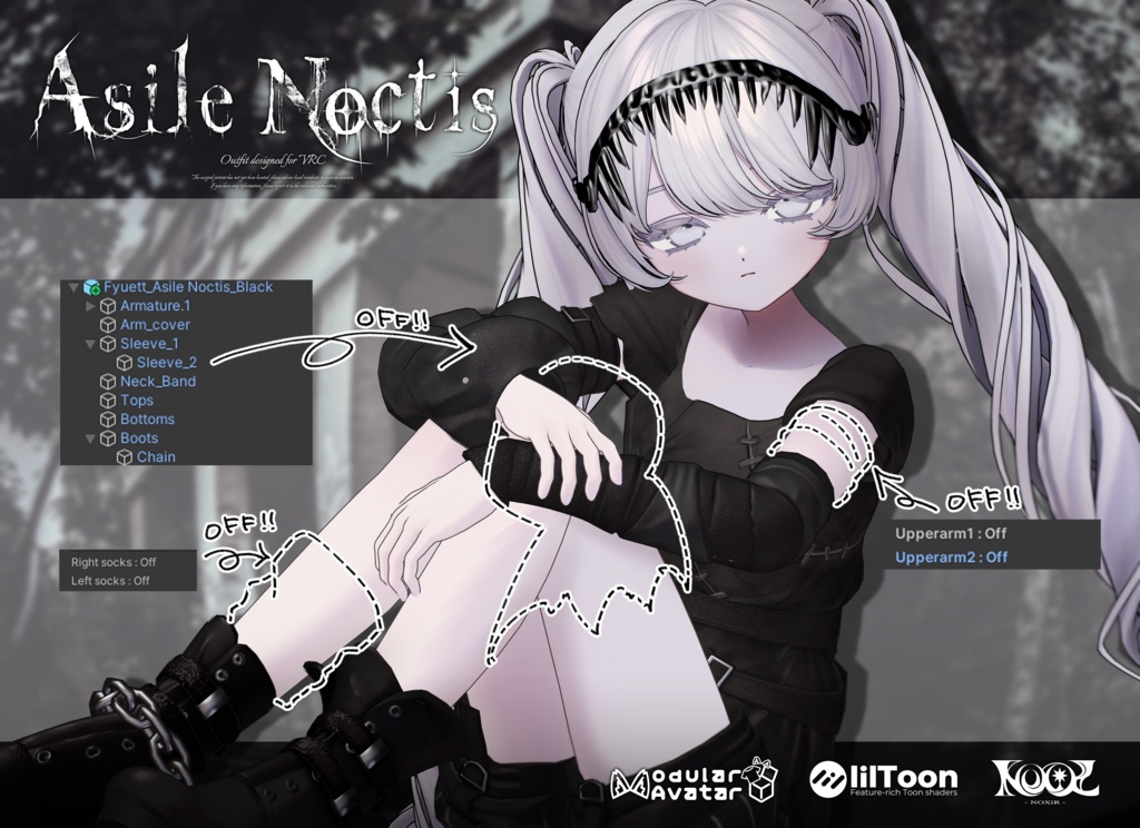✦ Asile Noctis✦ 【8アバター対応】