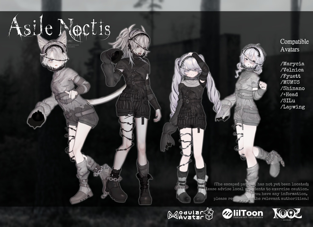 ✦ Asile Noctis✦ 【8アバター対応】